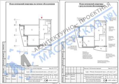 Перепланировка: г.Москва, Балаклавский просп., д.20, корп.1, кв