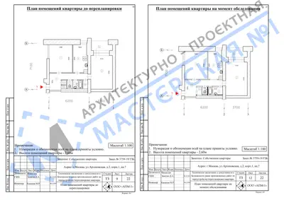 Перепланировка: г.Москва, ул.Артековская, д.2, корп.1, кв.