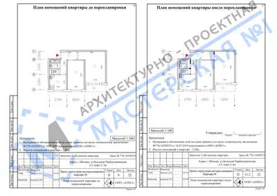Перепланировка: г.Москва, ул.Большая Черёмушкинская, д.2, корп.2, кв.