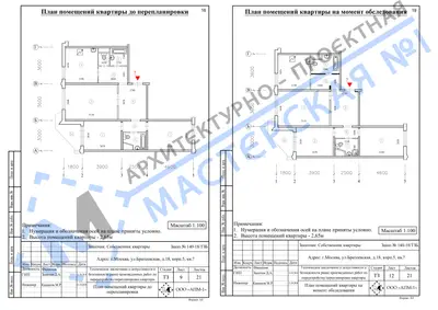 Перепланировка: г.Москва, ул.Братеевская, д.18, корп.5, кв.