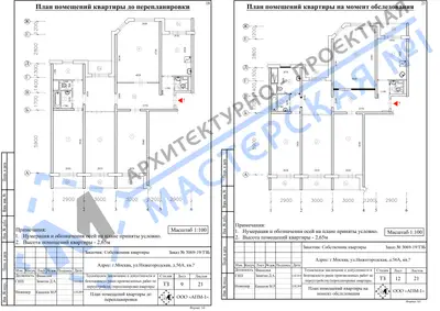 Перепланировка: г.Москва, ул.Нижегородская, д.54А, кв.