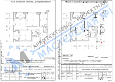 Перепланировка: г.Москва, ул.Сергея Макеева, д.9, корп.4, кв. о