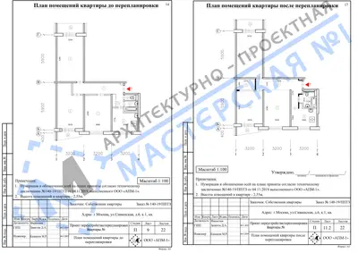 Перепланировка: г.Москва, ул.Сивашская, д.6, к.1, кв.