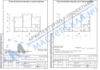 Перепланировка: М.О., г.Химки, ул.Горшина, д.3, корп.2, кв.
