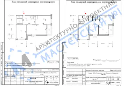 Перепланировка: М.О., Ленинский р-н, г.Видное, ул.Радужная, д.8, кв.