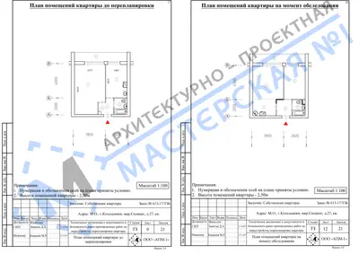 Перепланировка: МО, г.Котельники, мкр.Силикат, д.27, кв.