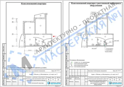 Перепланировка: г.Москва, ул.Москворечье, д.4, кор.6