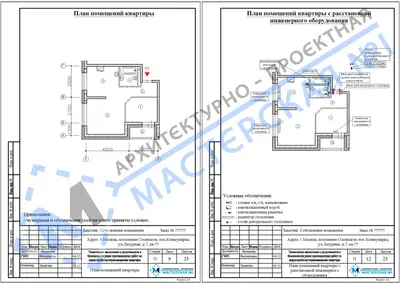 Перепланировка: г.Москва, п.Сосенское, ул.Лазурная, д.7