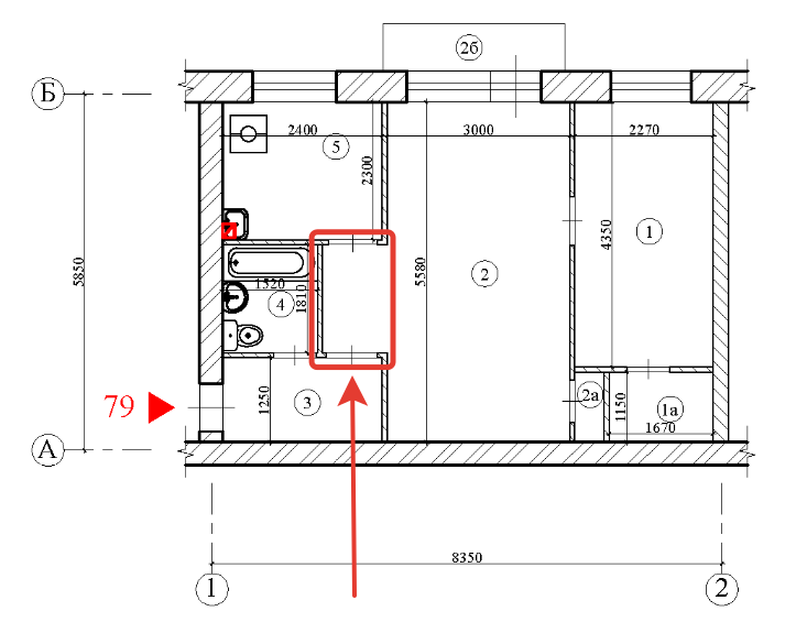 Перепланировка 2 х комнатной квартиры хрущевки: фото, план